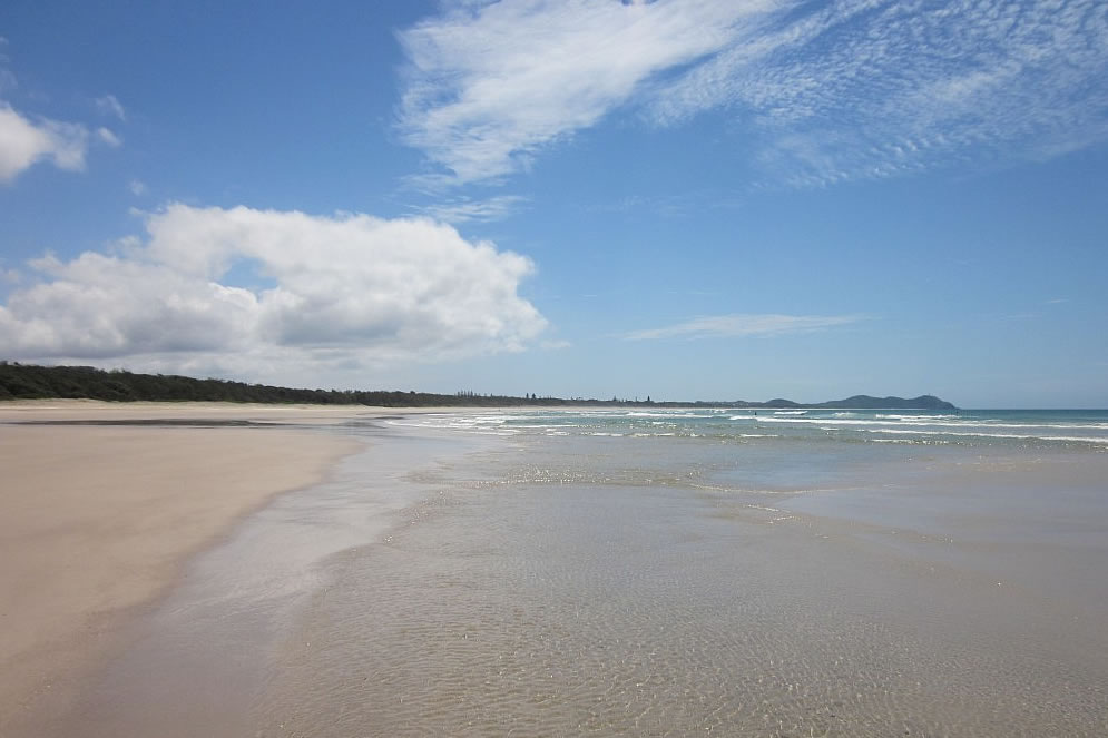 Suffolk Park Beach Byron Bay