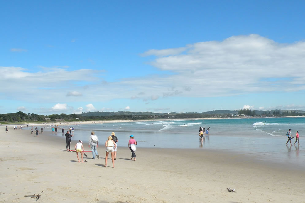 The Pass Beach Byron Bay